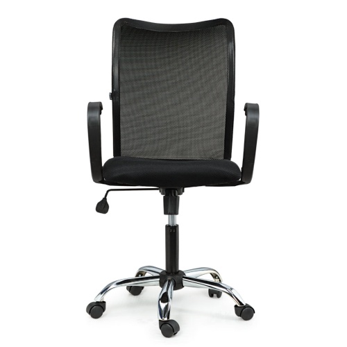 Кресло офисное Brabix Spring MG-308 сетка/ткань, черное TW 531403 фото 5